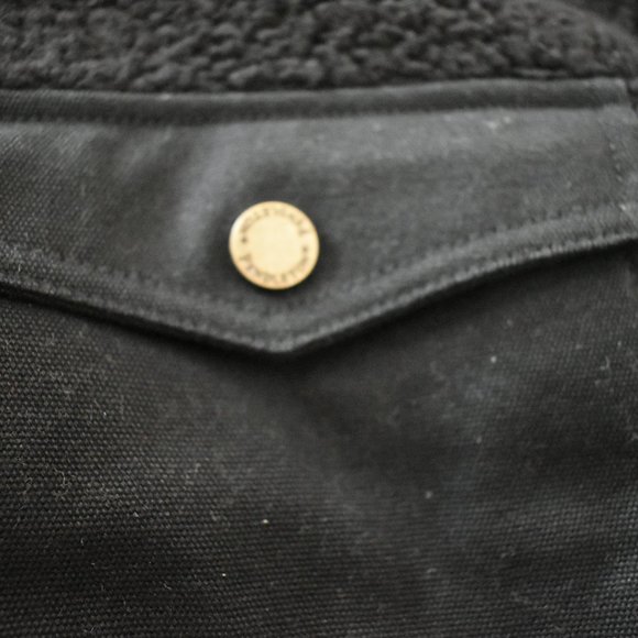 NWT Pendleton River Rock Sherpa Fleece Jacket L Black - Picture 7 of 15